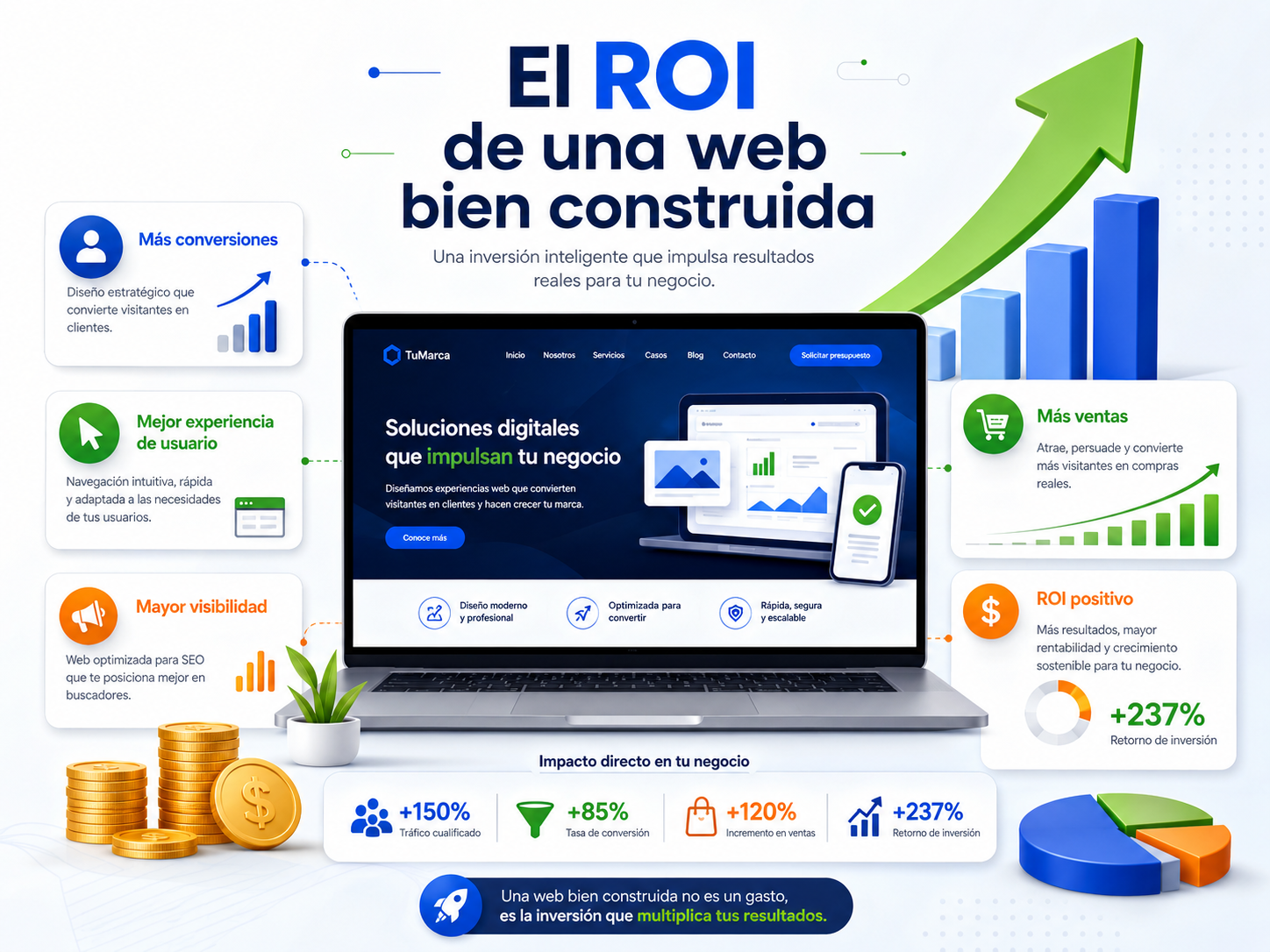 El ROI de una web bien construida